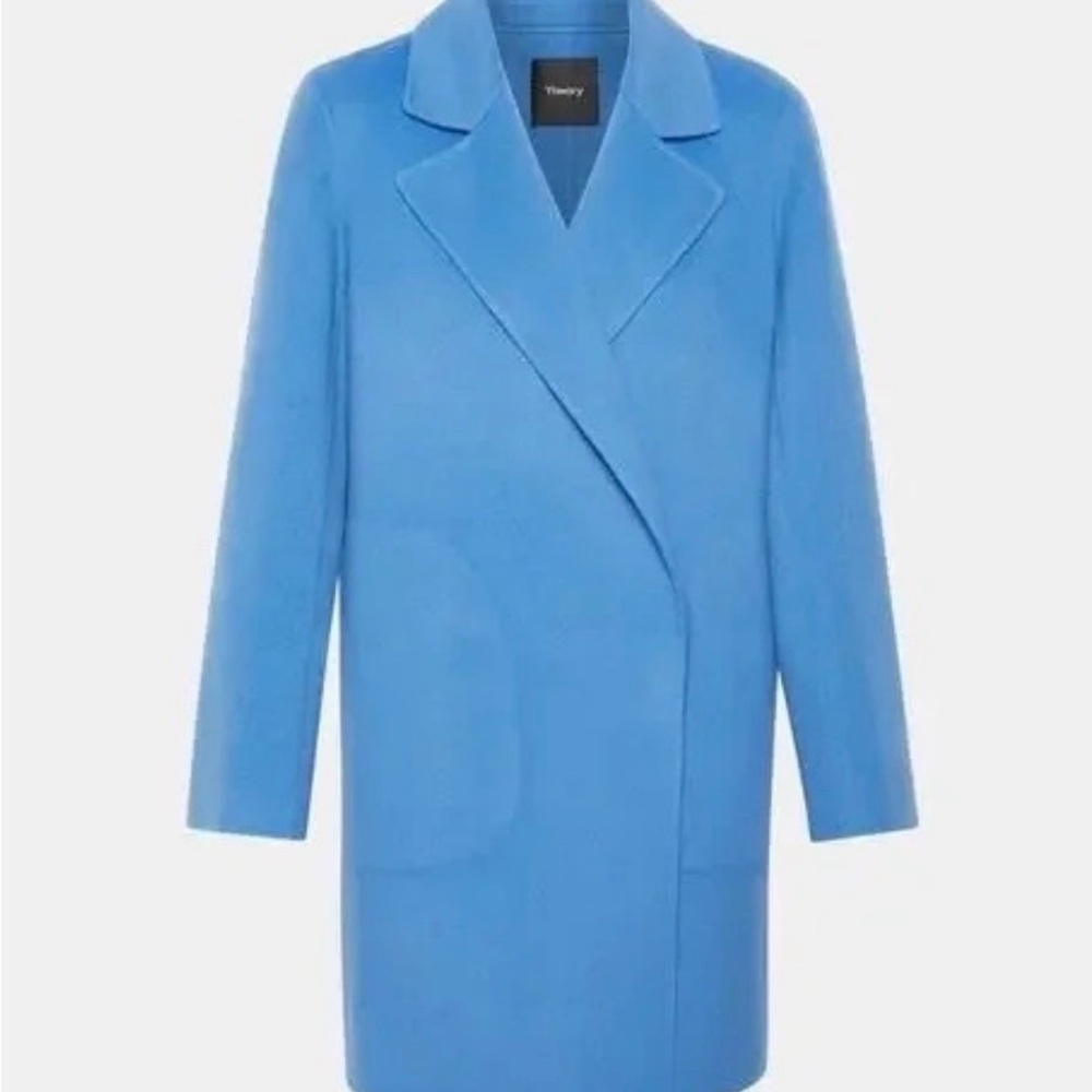 Theory‎ Boy Double-Breasted Wool Coat